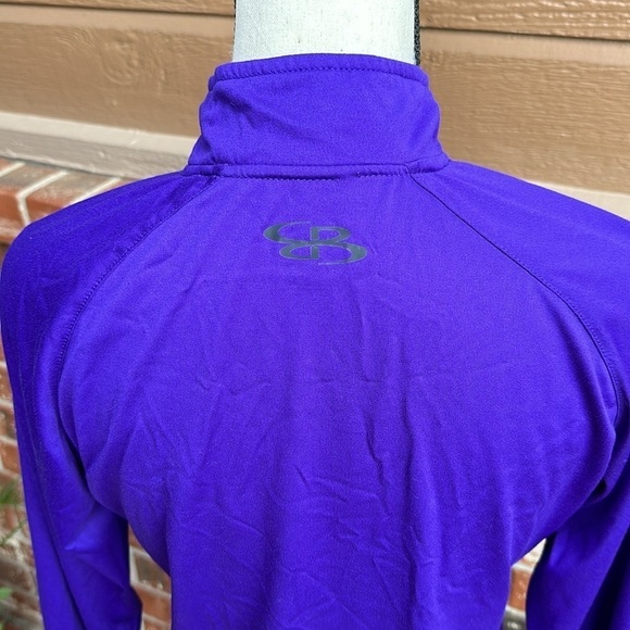 Boombah Quarter Zip Lightweight Semi Fitted Long Sleeve Women's Top Size Medium - Picture 6 of 8
